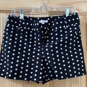 Loft polka dot dress shorts